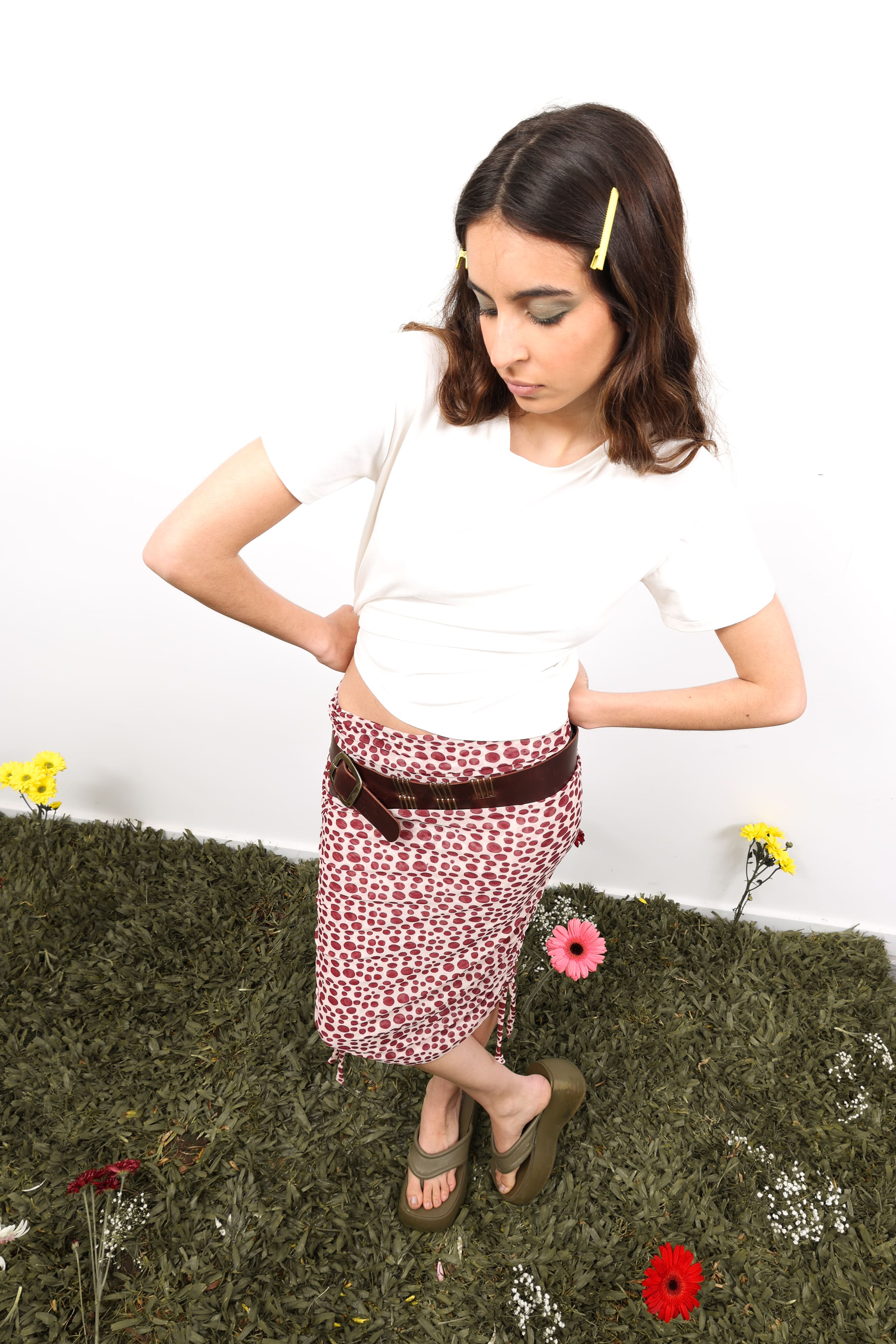 REMERA DAMA PETALO